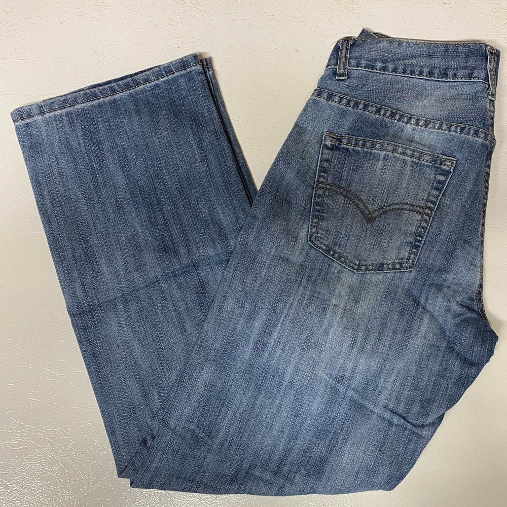 LEVI’S 505 REGULAR FIT BOYS JEANS SIZE 14 REG